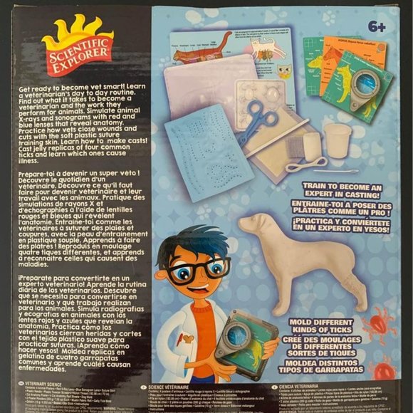 Scientific Explorer Veterinary Science Kids Science Experiment Kit - Picture 2 of 2